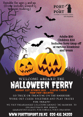 Halloween Harbour Trick or Treating and Ferry