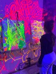 Glow in the Dark Paint Lab Experience 