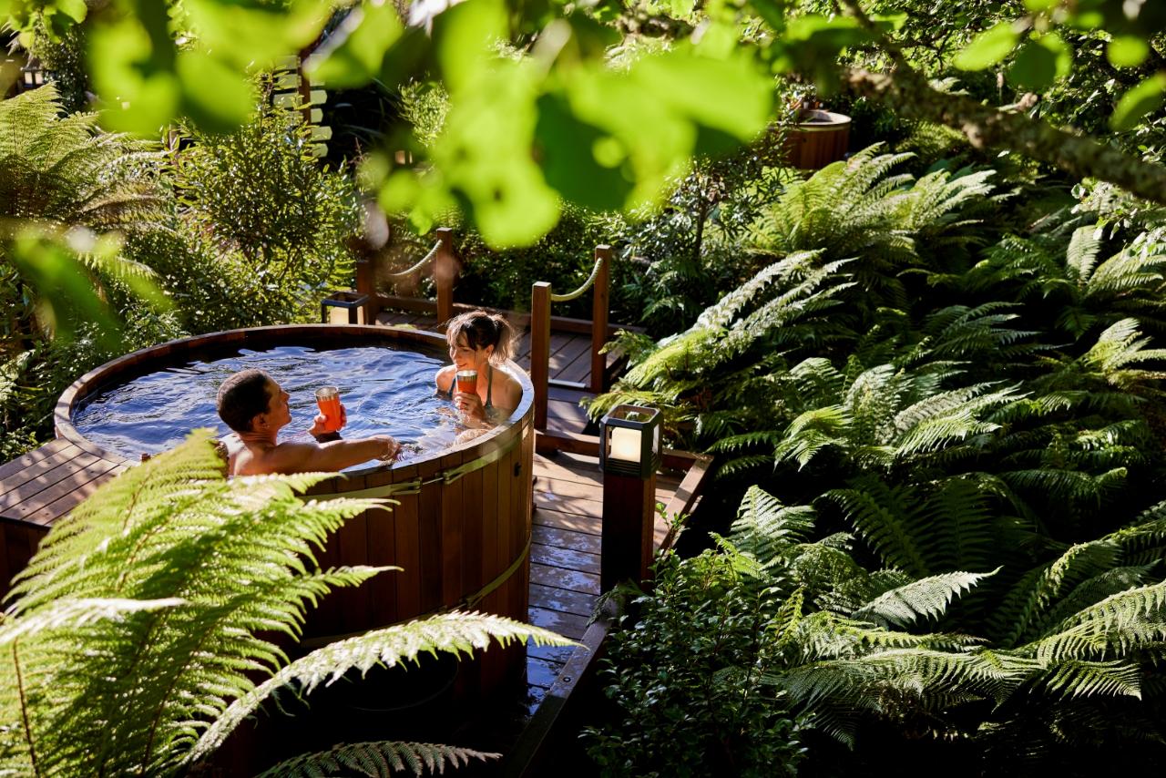 Rotorua Highlights tour including Te Puia Tour & Secret Spot Hot Tubs 