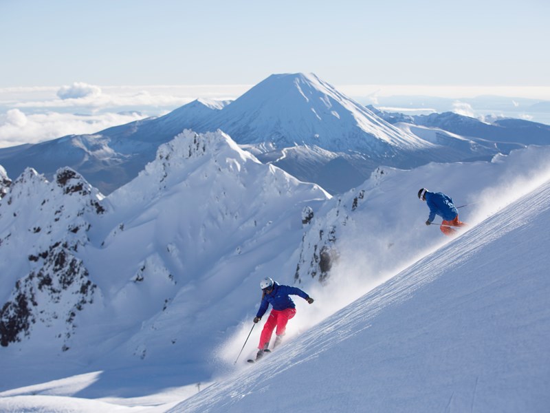 Mt Ruapehu Ski &/or Tongariro Crossing Transport from Auckland