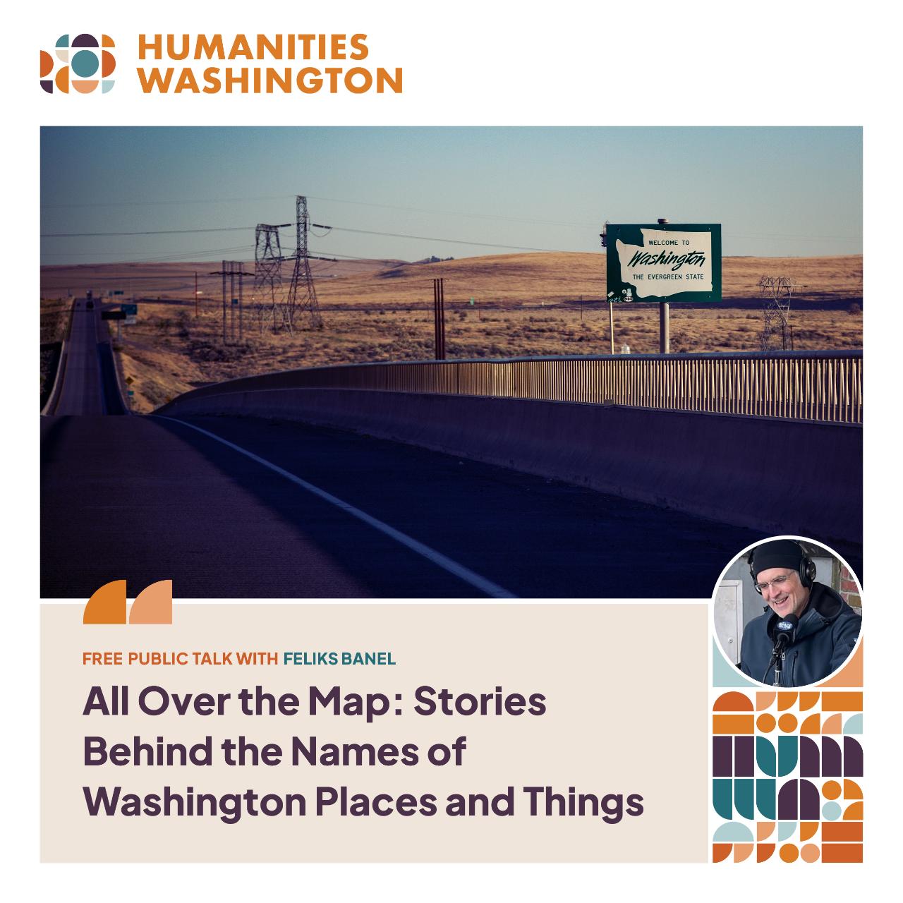 SOLD OUT! All Over The Map: Stories Behind the Names of Washington Places and Things