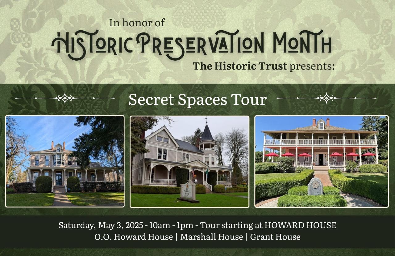 Secret Spaces Tour: O. O. Howard House - Marshall House - Grant House