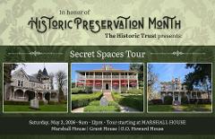 Secret Spaces Tour: Marshall House - Grant House - O. O. Howard House