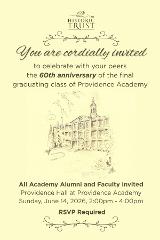 Providence Academy All-Alumni Reunion Reception