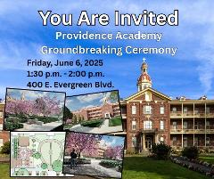 Providence Academy Groundbreaking Ceremony