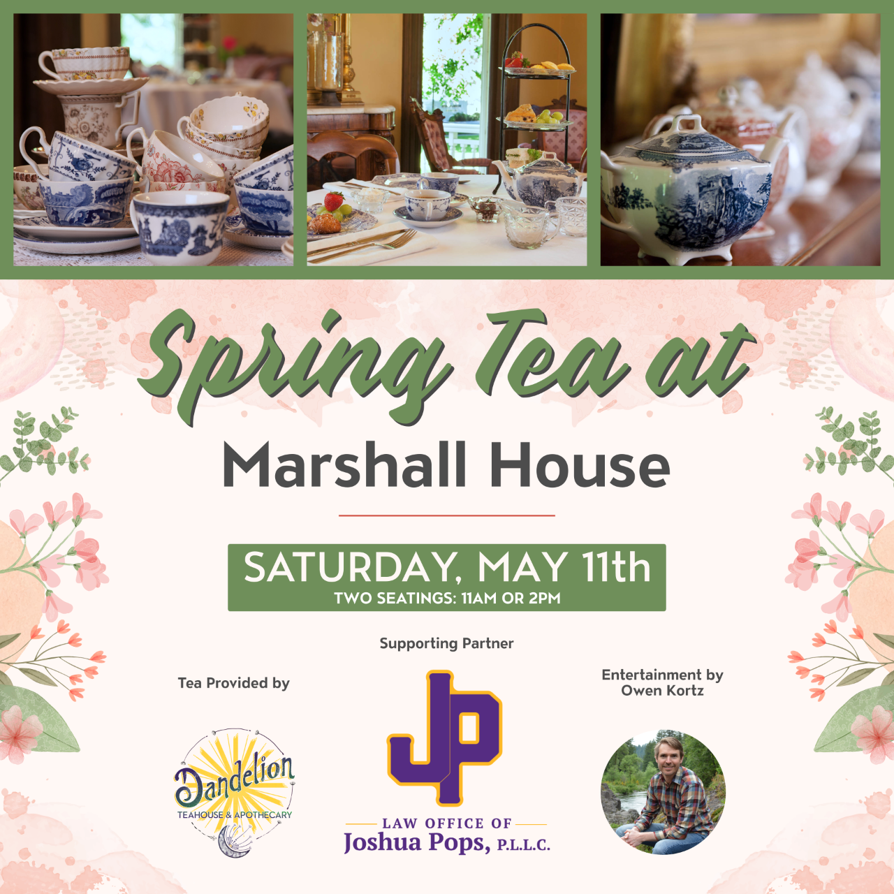 Spring Tea at The Marshall House 2024