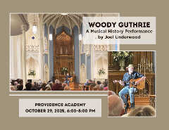 SOLD OUT! Woody Guthrie: A Musical History Performance by Joel Underwood