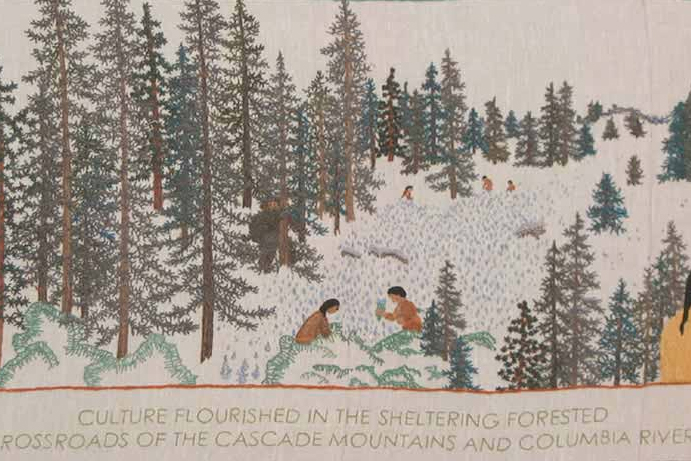 Fort Vancouver Tapestry exhibition