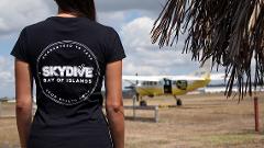 Skydive Bay of Islands T-shirt - Black