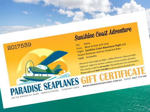 Gift Certificate - Sunshine Coast Adventure