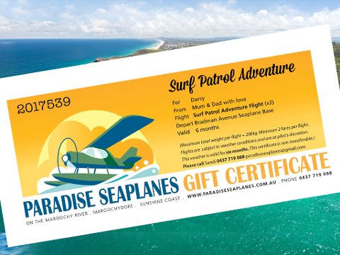 Gift Certificate - Sunshine Surf Patrol