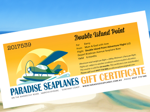 Gift Certificate - Double Island Point Adventure