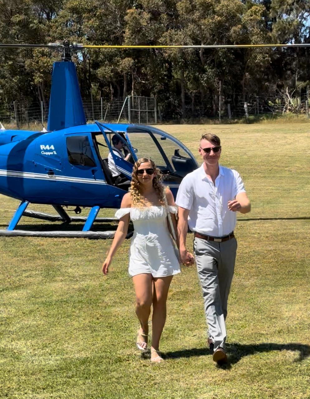 Helicopter Long Lunch Tour - Full Day