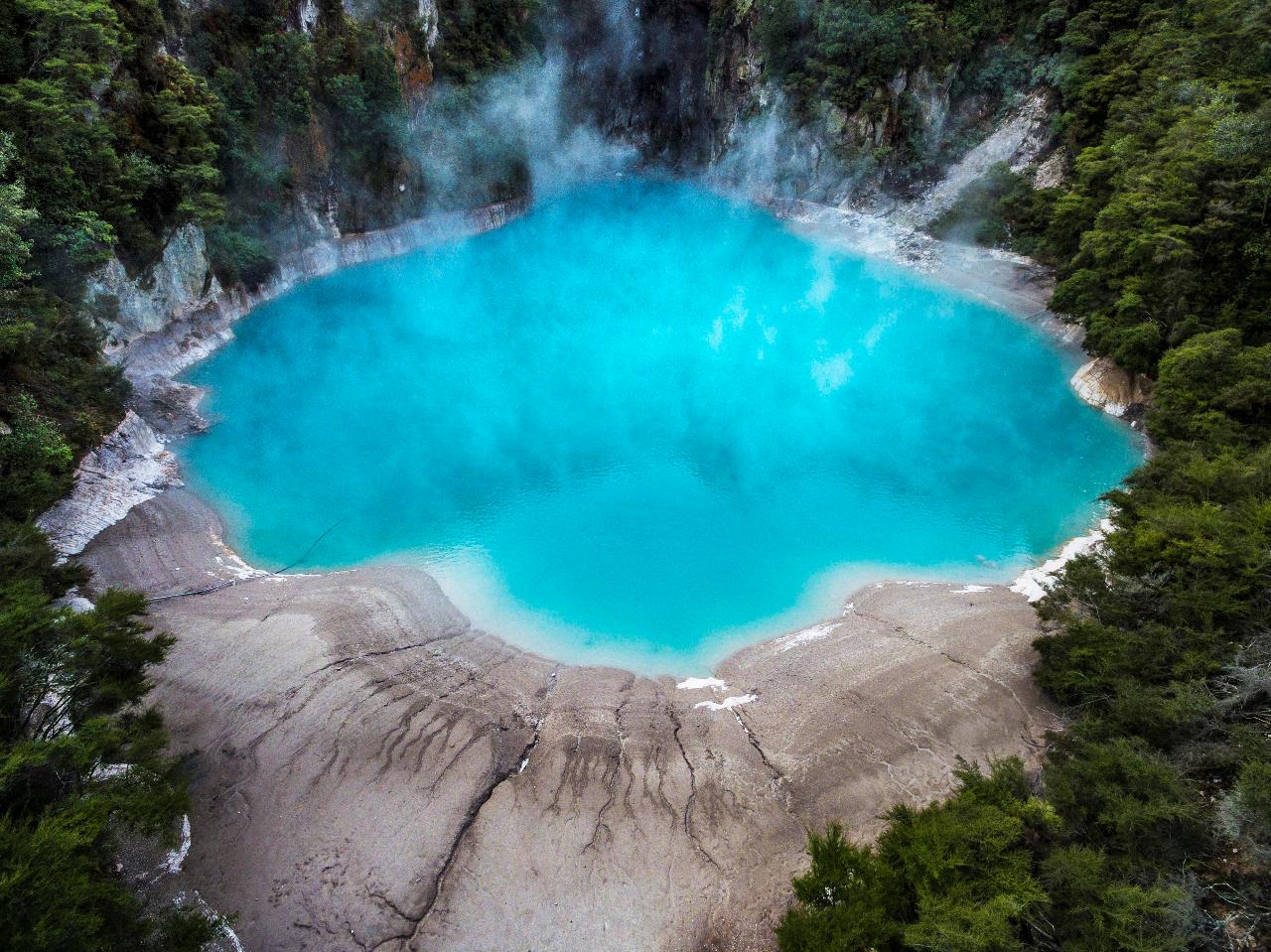 7hr Waimangu Geothermal Valley & Lake Rotomahana Tour - Departs Tauranga