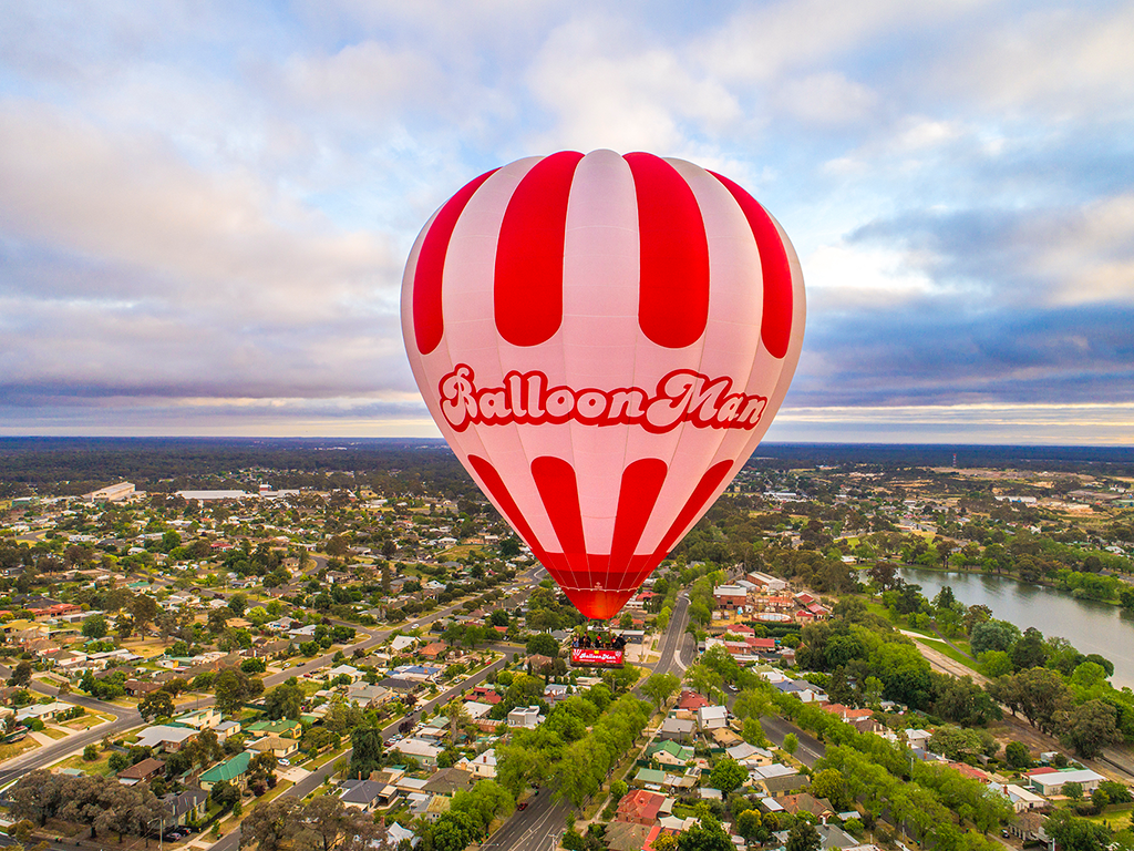 Bendigo Premium Balloon Flight + breakfast Voucher