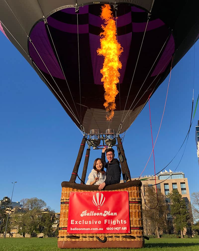 Love Aloft – Exclusive Private Valentine’s Day Balloon Flight for Two