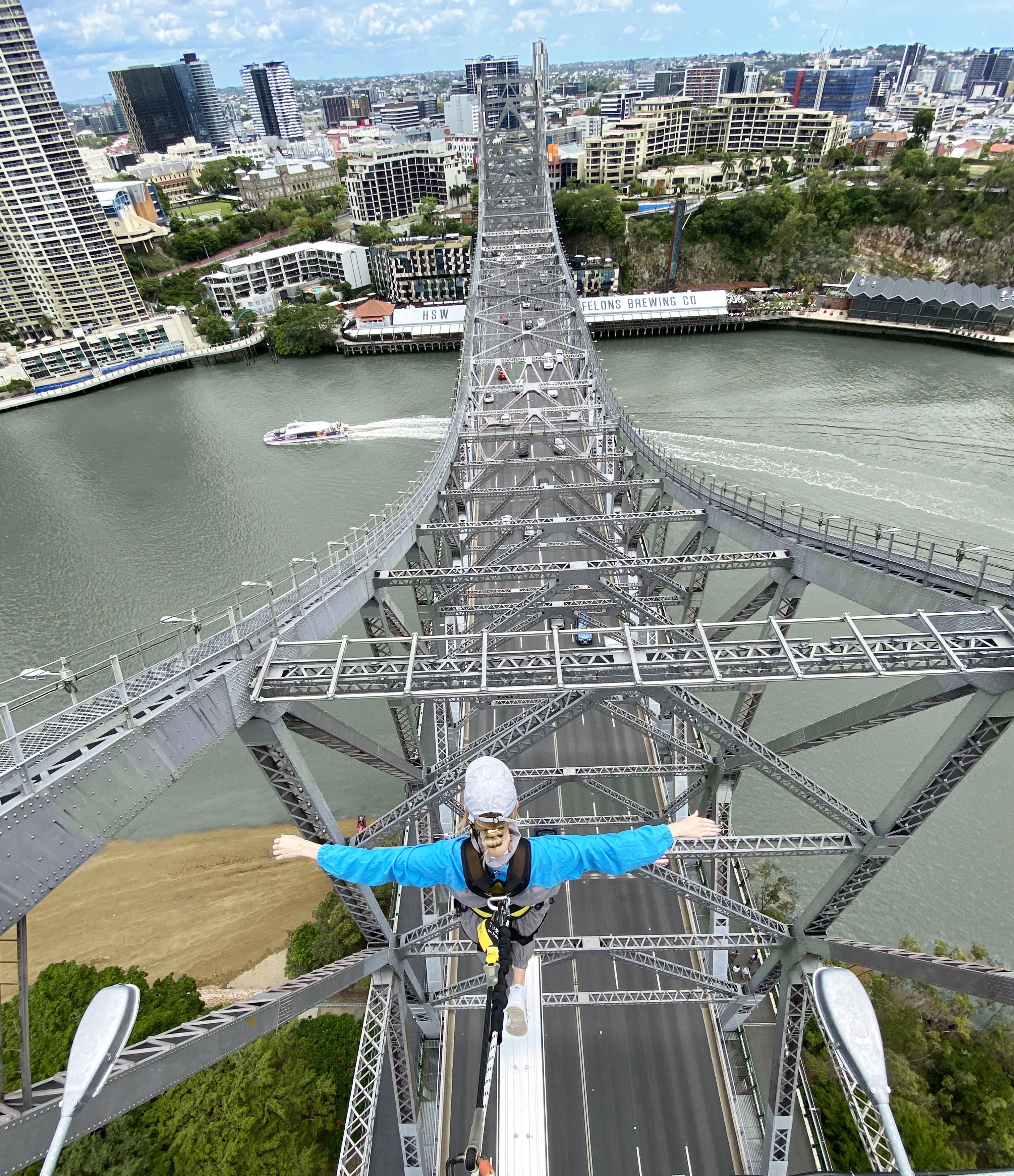 Twilight Climb (Most Popular) + Cantilever Lean Out or Walk The Plank