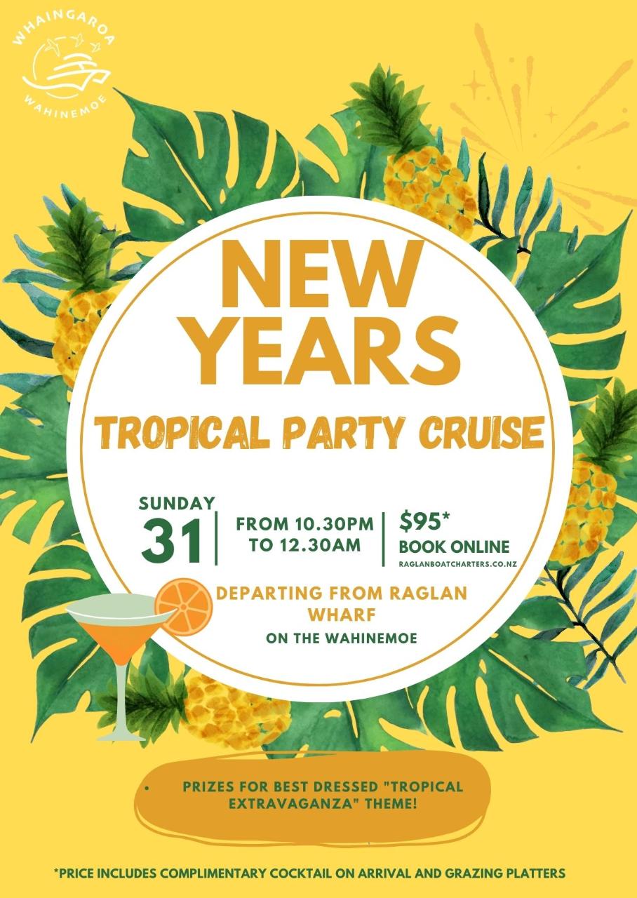 New Year Tropical Party Cruise 