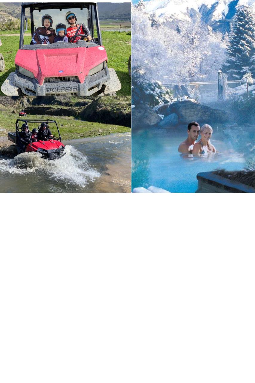 3 Seater Buggy & Pools pass - Holiday special