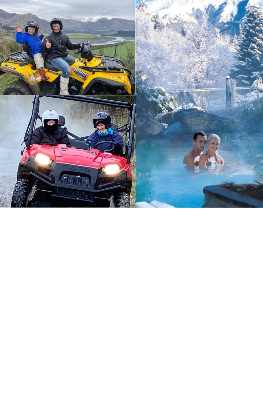 2 Seater Buggy or Twin Quad & Pools pass 