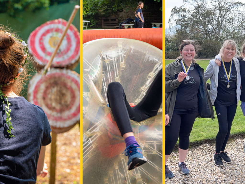 Axe Throwing, Body Zorbing & Cryptic Chase Package