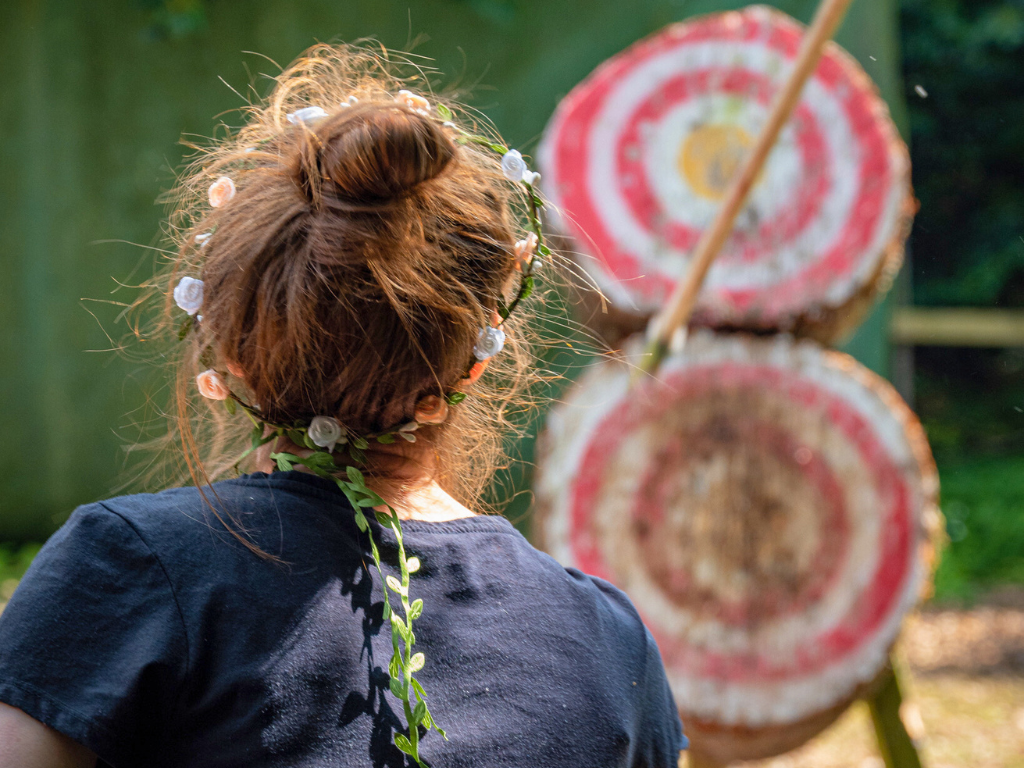 Axe Throwing at Ripley Castle