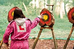 Axe Throwing at Ripley Castle