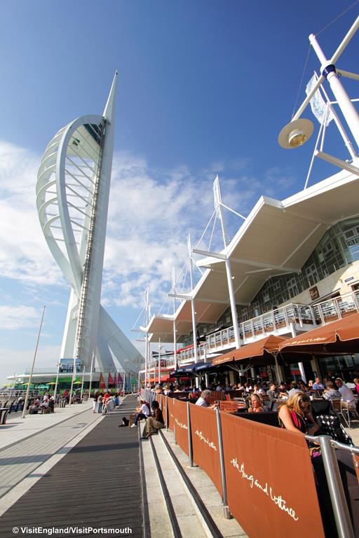 Portsmouth  - Gunwharf Quays & Dockyard - Wed 13th Oct 2021