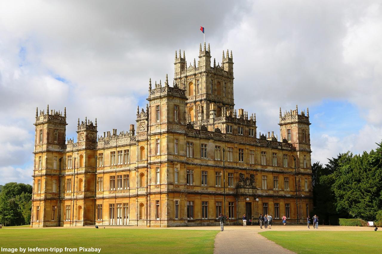Highclere Castle Downton Abbey Tue 2nd April 2024 Highcliffe
