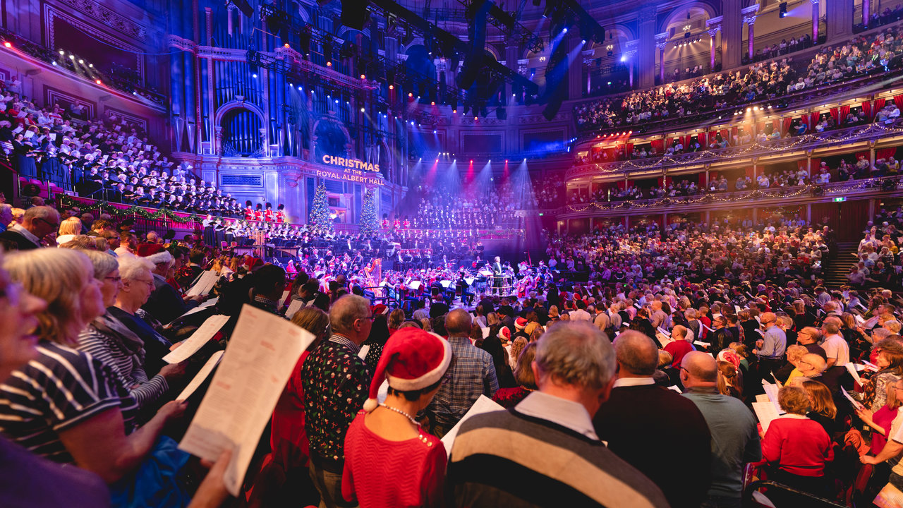 Carols at the Royal Albert Hall Christmas Singalong Sat 21st Dec