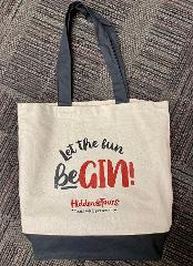 'Let the fun beGIN' Canvas Tote Bags 