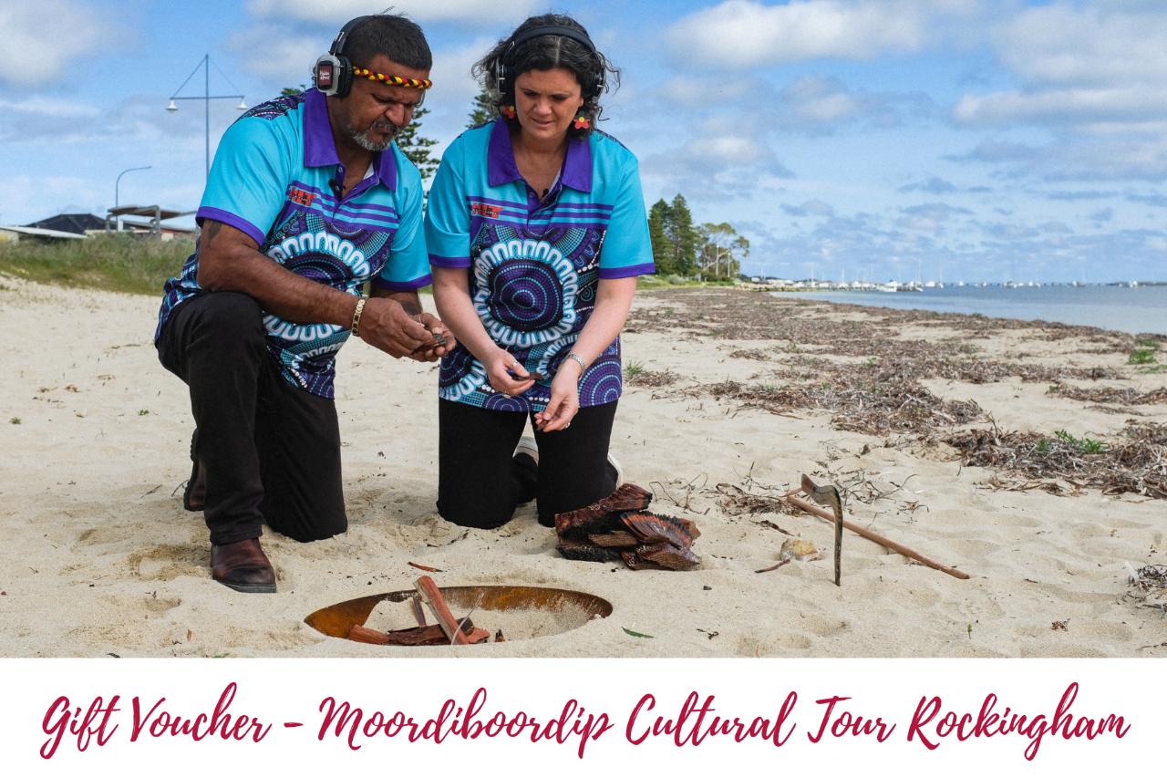 Gift Voucher - Moordiboordip Cultural Tour Rockingham (Walk)