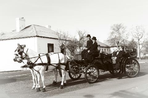 Trot Through Time – Horse Drawn Carriage Ride Tasmania Australia