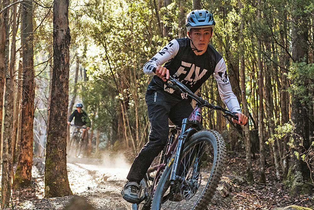 Bike Hire + Shuttle + Ride: Mt Wellington's North South Track & Glenorchy MTB Park | 22+ km | Self-Guided | Skill Level: Intermediate