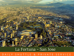 San Jose  La Fortuna Shuttel Service