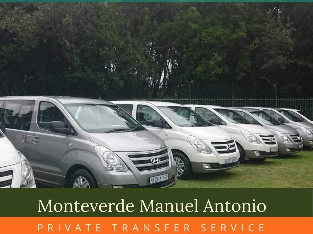 Private Shuttle Monteverde Manuel Antonio