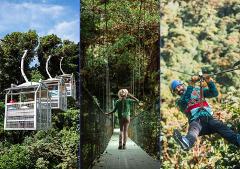 Treetopia Explorer Package – Zipline, TreeTram & Hanging Bridges in Monteverde