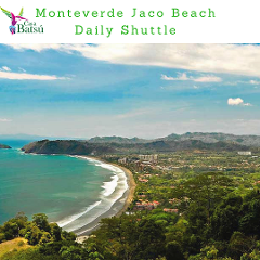 From Jaco to MOnteverde  Private Transfer