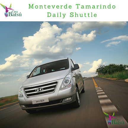 Monteverde -Tamarindo Shuttle Service