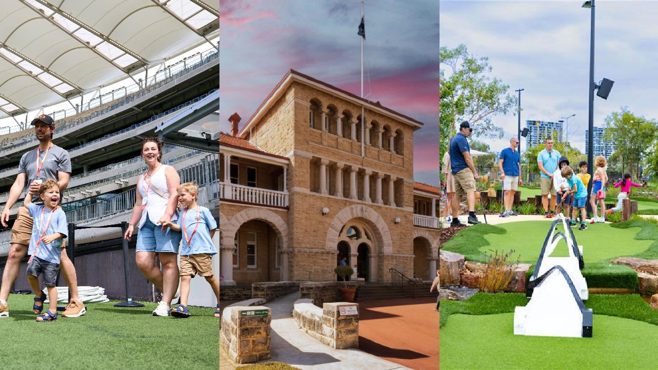 Goals, Gold & Golf! - East Perth trio tour