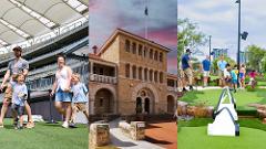 Goals, Gold & Golf! - East Perth trio tour