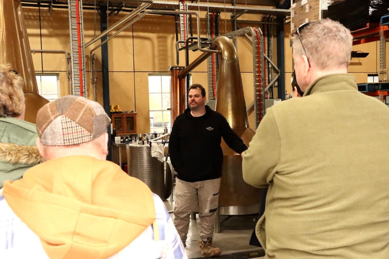 Tas Whisky Week Behind the Scenes with the Distiller