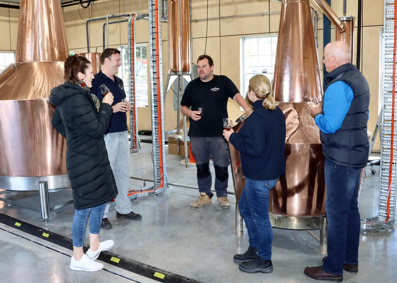 Premium Distillery Tour and Lunch Package for 2