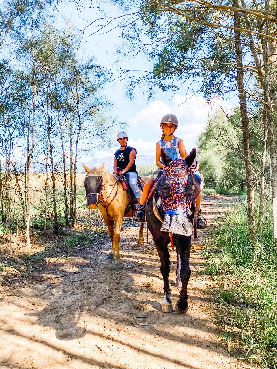 30-minute Family Horse Ride - Bushland Trail