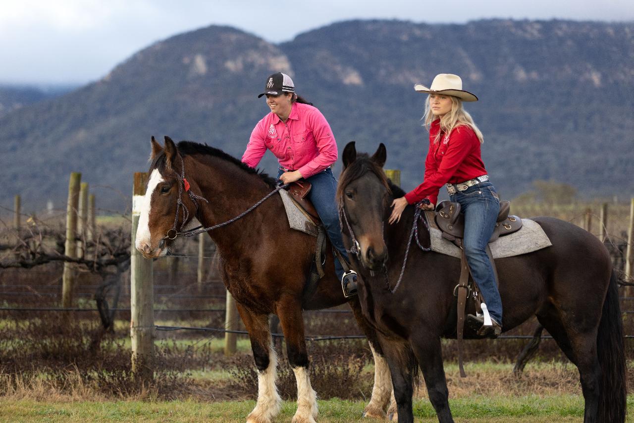 90-minute Private Horseback Vineyard Trail Ride 