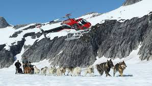 Helicopter Dogsled - Norris Glacier