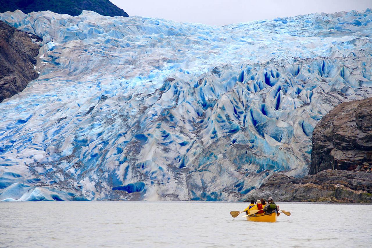 Mendenhall Canoe/Glacier Trek 