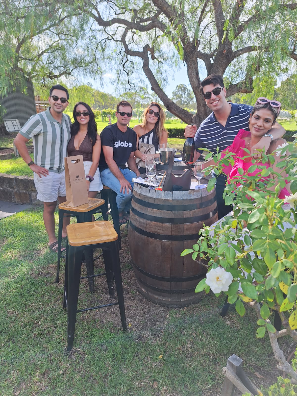 Join an - Award winning Wine and Food Experience inclusive of tasting fees and lunch (accessible)