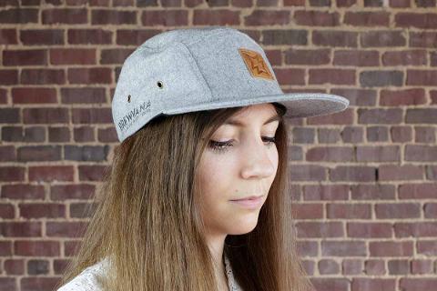 Five Panel Wool Hat