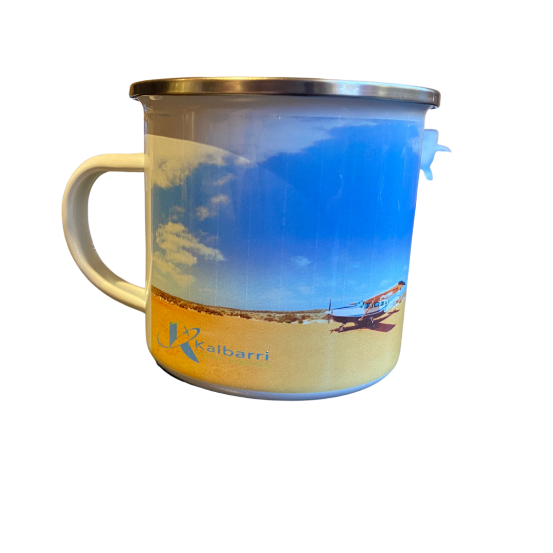 Aircraft at EWI Enamel Mugs Kalbarri Scenic Flights